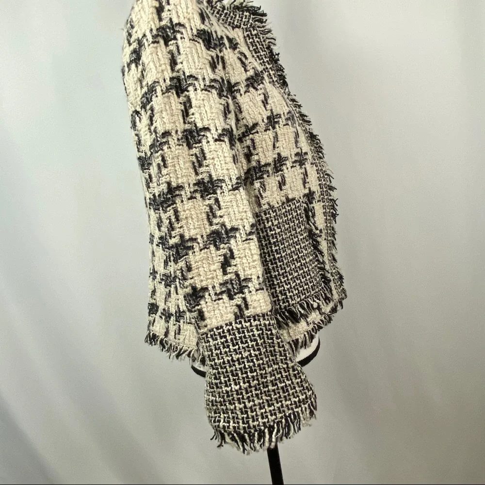 Harve Benard Vintage Black & White Blazer Jacket - Picture 8 of 16